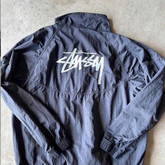 Nike Stussy Collaboration Black Windbreaker - Medium - Picture 1 of 3